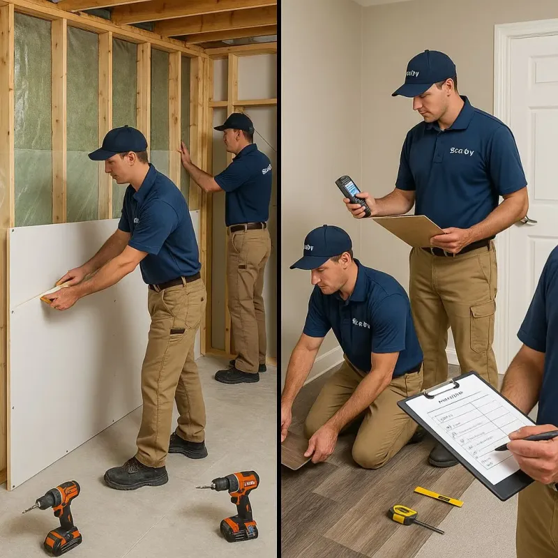Repairs and Reconstruction process in Nottingham, NH